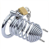 BDStyle Spring Cock Cage - Secure and Comfortable Play Male Chastity